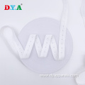 2cm White Polyester Adjustable Buttonhole Elastic Polyester